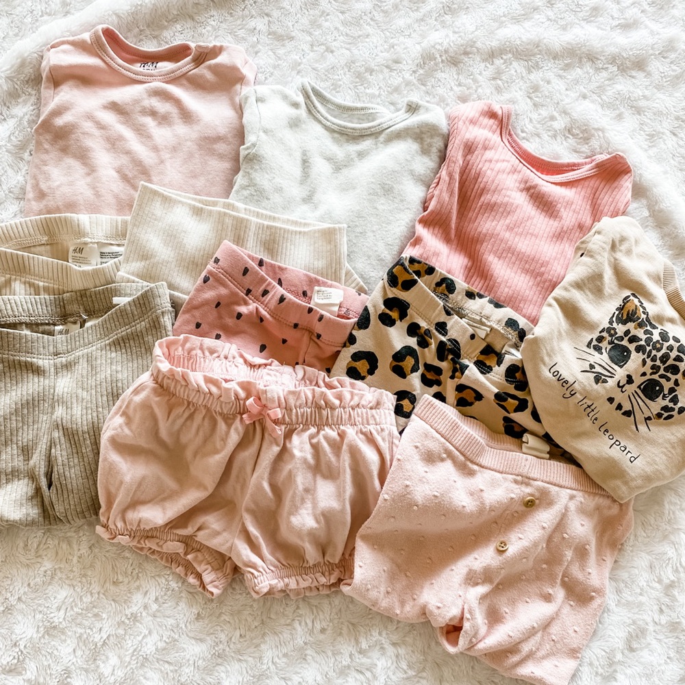 H&M Baby Girl Clothes - Bundle